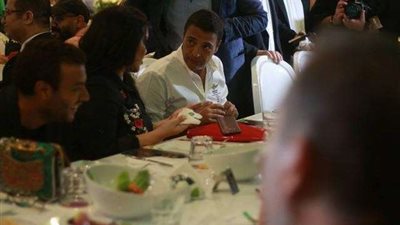 رامي صبري وحميد الشاعري يحضران افتتاح روتانا كافيه