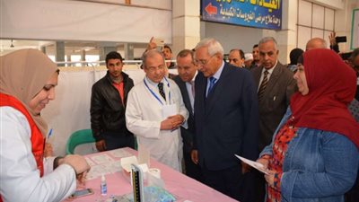 الكشف علي مليون شخص في ١٠٠ مليون صحة بالدقهلية