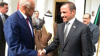 عبد العال يستقبل مرزوق علي الغانم رئيس مجلس الأمة الكويتي