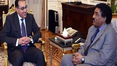 رئيس الوزراء يستقبل السفير السوداني بمناسبة انتهاء فترة عمله بمصر