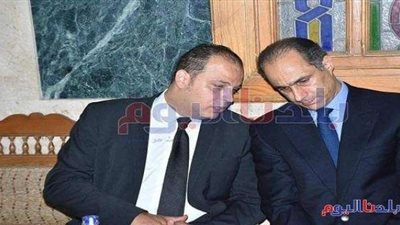 جمال مبارك يحضر عزاء الخبير السياحي ماجد محمد عبد الرحمن