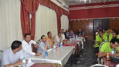 مؤتمر صحفي لنادي بني سويف عن استعدادات فريق الكرة للموسم الجديد.. (صور)