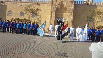 بالصور.. انطلاق شعلة الأولمبياد من الجامع الأزهر
