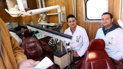 جامعة طنطا تنظم قافلة طبية بقرية 