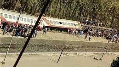 رئيس هيئة الأسعاف: 55 حالة إصابة في حادث قطار البدرشين ولا وفيات
