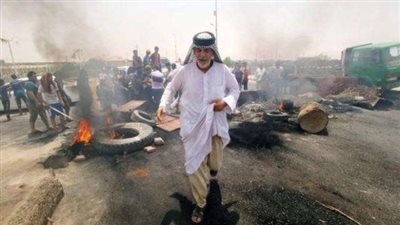 متظاهرون يحرقون مقر ميليشيات «بدر» جنوبي العراق