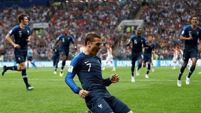 «جريزمان» أفضل لاعب في نهائي المونديال أمام كرواتيا