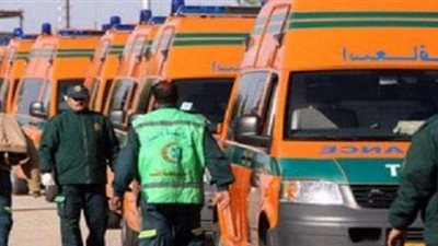 «الوفد» يطمئن علي مصابي حادث قطار البدرشين