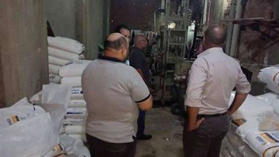 غلق مصانع بدون ترخيص في الخصوص بالقليوبية