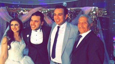 الليثى ونعوم في حفل زفاف المطرب محمود شعبان (صور)