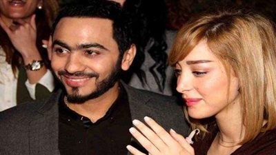 وصلة غزل من بسمة بوسيل لتامر حسني بعد نجاح أغنيته الجديدة