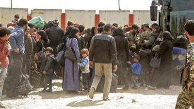 بدء إجلاء سكان بلدتي كفريا والفوعا في ريف إدلب السورية