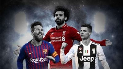 مبابي وميسي يقتسمان صدارة هدافي الدوريات الكبرى.. وغياب رونالدو وصلاح