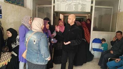 وكيل صحة الشرقية يتابع فعاليات 100 مليون صحة بجامعة الزقازيق