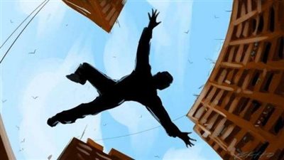 لحظة انتحار شاب قفزًا من الطابق الثامن.. (فيديو)