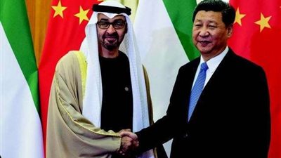 بدء حفل الاستقبال للرئيس الصيني بقصر الرئاسة بـ”أبوظبي”