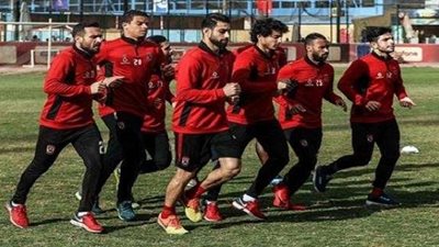 ثنائي الأهلي في التدريبات الجماعية اليوم