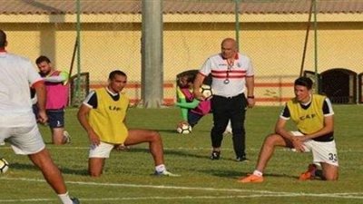 لاعب بتروجت يشارك لأول مرة في التدريبات الجماعية للزمالك