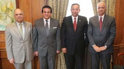 توقيع اتفاقية تعاون بين «الإسكندرية» و«المنوفية» بحضور وزير التعليم العالي