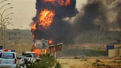 هجوم إرهابي على مركز شرطة بلدة القعيلة في ليبيا