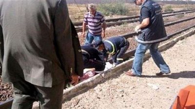 مصرع نقاش دهسًا تحت عجلات قطار  ببني سويف
