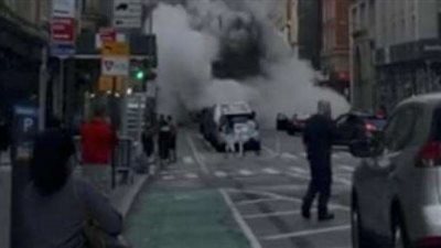 انفجار هائل قرب السفارة الأمريكية في بكين..