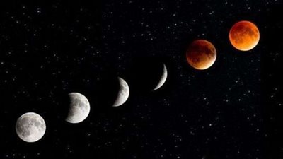 هاشتاج.. «خسوف القمر» يتصدر تويتر ومغرد: «تحول زواج أحد أقاربي للصلاة»