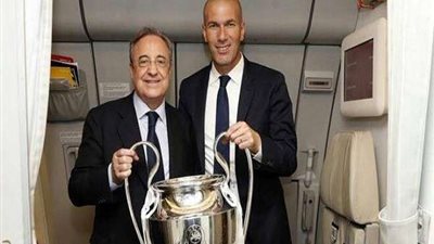 ريال مدريد يستعرض إنجازات زيدان مع 