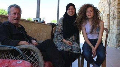 خروج عهد التميمي بعد 8 أشهر اعتقالا في سجون الاحتلال