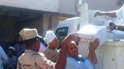 محافظ سوهاج : البلينا تستقبل 4000 كرتونة مواد تموينية