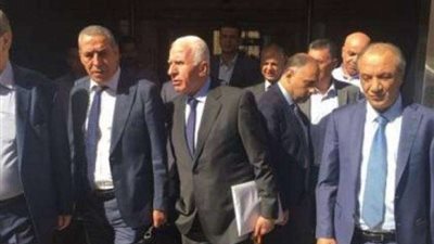 وفد  من حركة ”فتح” في زيارة  للقاهرة