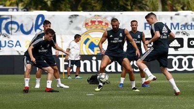 ريال مدريد يستعد لأولى مبارياته بكأس الأبطال الدولية