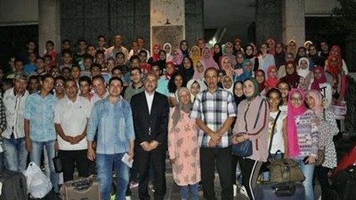 الاتحاد العام لطلاب المدارس ينظم رحلة لأوائل الشهادة الإعدادية