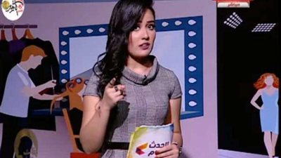 سارة أبو زيد فى إطلالة جديدة على قناة الحدث اليوم  بـ 