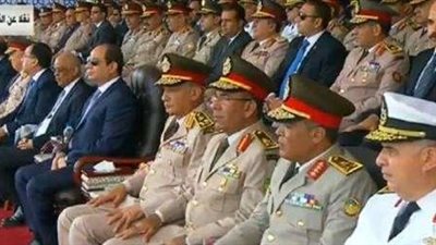 بث مباشر.. حفل تخرج الدفعة 156 من ضباط الصف والجنود بحضور السيسي