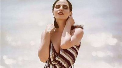 نسرين أمين بإطلالة مميزة في أحدث جلسة تصوير