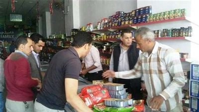 حملة تموينية مكبرة في سوهاج بقيادة المحافظ