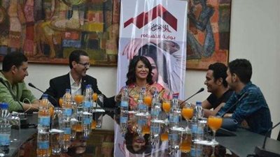 بوابة الأهرام تحتفل بعيد ميلاد لقاء سويدان (صور)