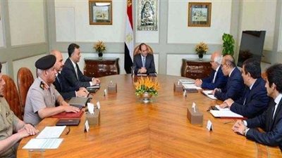 «السيسي» يجتمع برئيس الألمانية «هيرنكنشت»  المصنعة لماكينات حفر الأنفاق