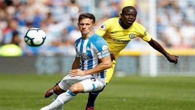 تشيلسي يتقدم بهدفين على هدرسفيلد تاون في الشوط الأول