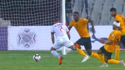 التعادل السلبي ينهى الشوط الأول من مباراة الزمالك والقادسية