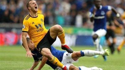 بالصور..التعادل الإيجابى يحسم لقاء إيفرتون مع وولفر هامبتون