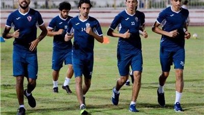 تدريبات تأهيلية للاعبي الزمالك استعدادًا للمقاصة