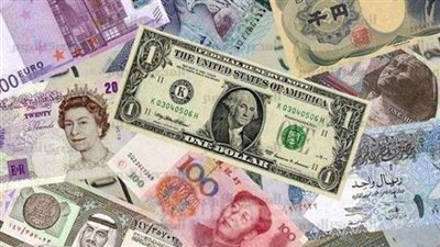 استقرار أسعار العملات الأجنبية مقابل الجنيه اليوم