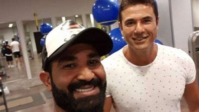 أحمد سعد ينشر صورته مع عز: «وش الخير»