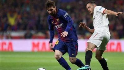 التعادل يحسم الشوط الأول بلقاء إشبيلية وبرشلونة