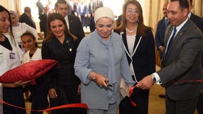 حرم الرئيس تفتتح  دار رعاية الفتيات بالعجوزة