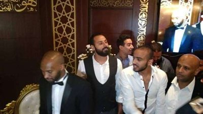 بالصور.. شيكابالا يعقد قرانه بالتجمع الخامس