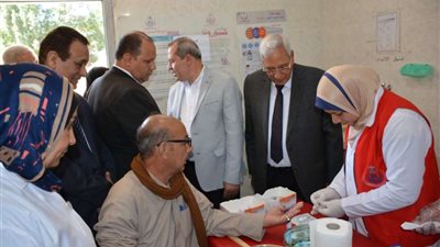 فحص مليون و٨٢٤ ألف مواطن في ١١ يوما بالدقهلية بحملة 100 مليون صحة