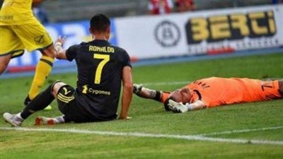 حارس فيرونا: «تلقيت رسالة اعتذار من رونالدو بعد كسر أنفي»